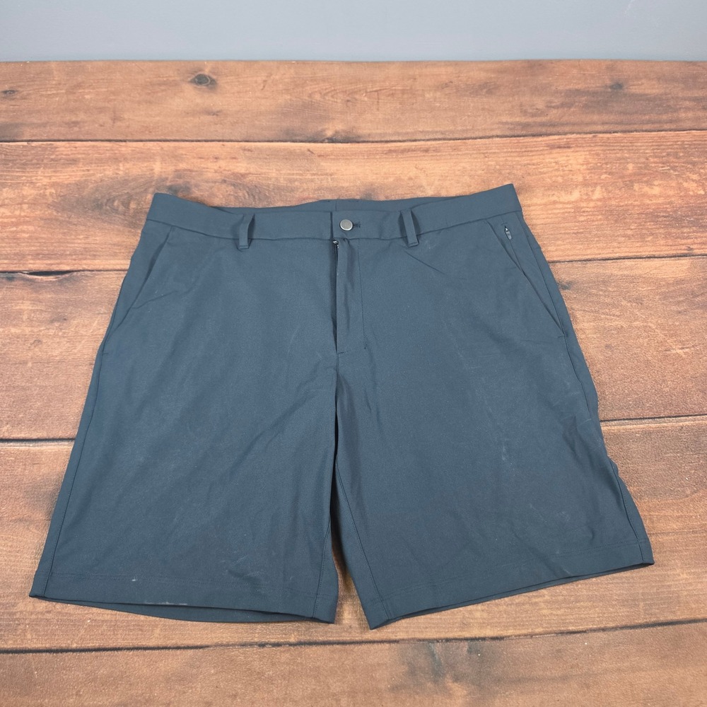 CRZ YOGA Golf Shorts Mens 38W Navy Blue Good 5-Pocket Performance Stretch